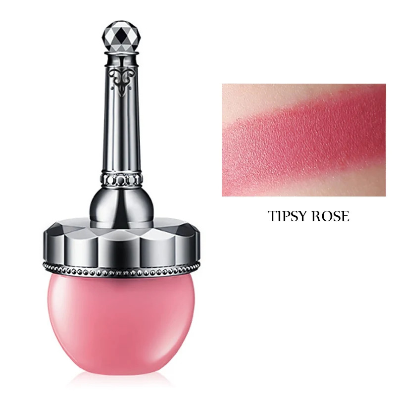 3 цвета Запеченные Румяна подушка для макияжа Румяна Палитра для лица крем для щёк стойкий обнаженный Макияж для лица натуральная косметика - Цвет: tipsy rose