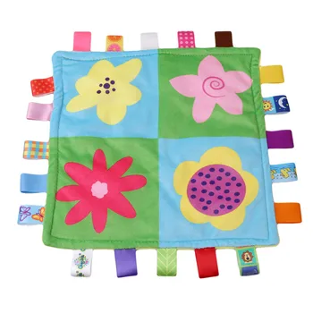 

Hot Sale 27*27cm Baby Appease Character Hand Towel Baby Calm Wipes Square Hand Towel Blanket Cute Doll Plush Toys