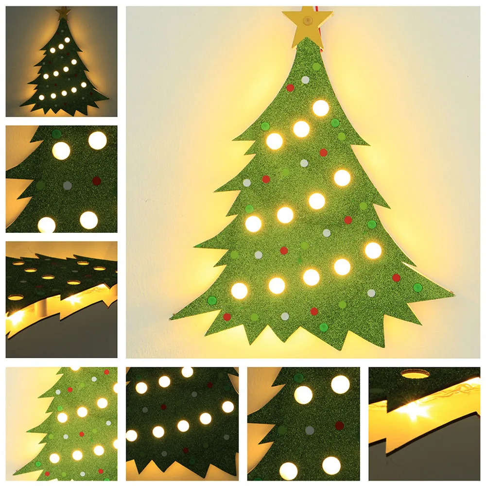 Navidad рождественские украшения для дома теплые белые светодиодные гирлянды на деревья Рождество праздник свадьба Xma вечерние домашний декор kerst Декор