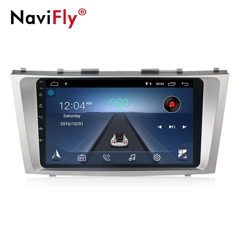 

Navi-Fly Car Multimedia Video PlayerNavigation GPS Android 8,1 8.1 4G For Toyota Camry 7 XV 40 Navigation wifi car radio