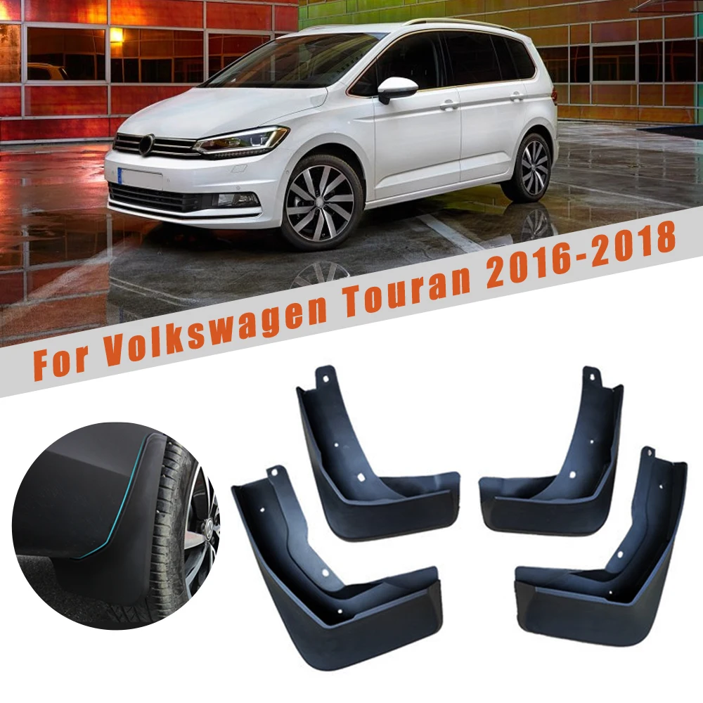 Для VOLKSWAGEN VW Touran 2010-/- Брызговики автомобильные Светоотражающие Брызговики автомобильные аксессуары 4 шт