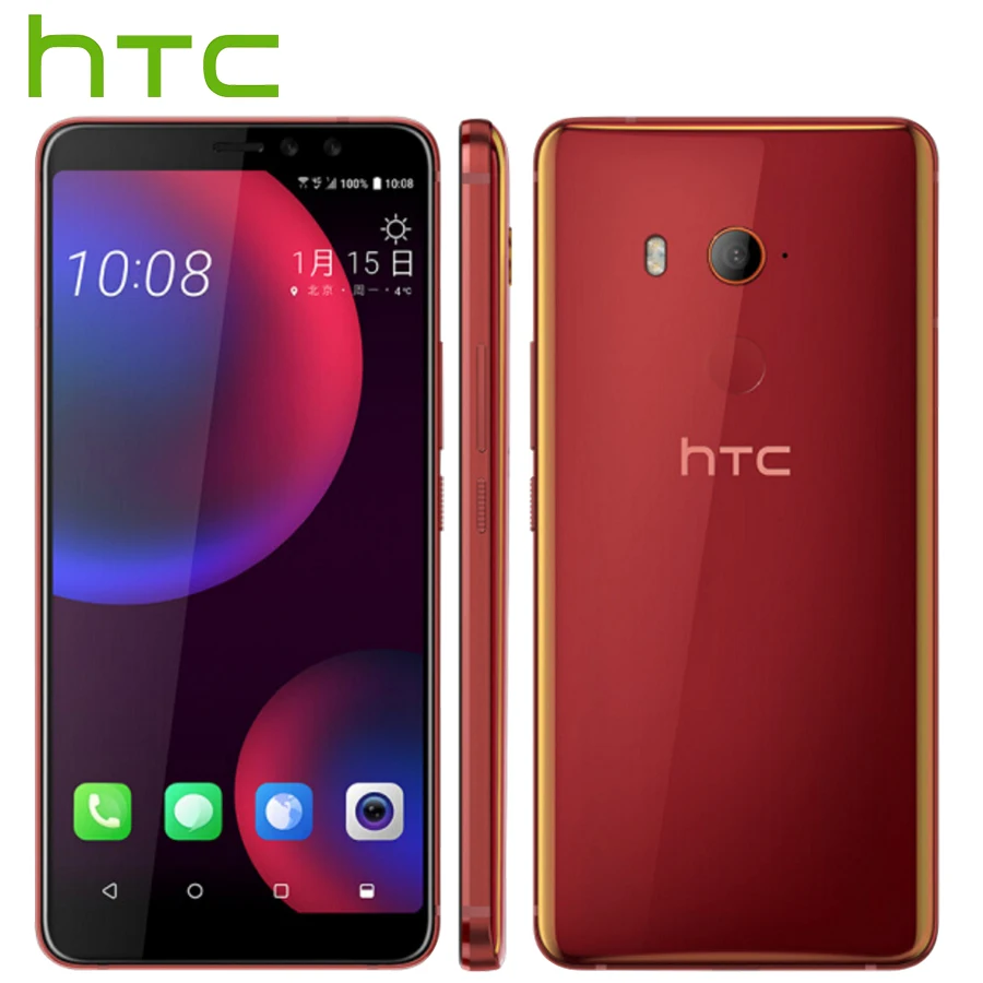 HK версия htc U11 Eyes LTE мобильный телефон 12 МП 4 Гб ОЗУ 64 Гб ПЗУ Восьмиядерный процессор Snapdragon652 6," 1080x2160p IP67 NFC Android