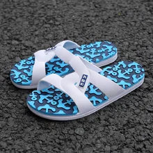 Новые Летние Мужчины Сандалии Моды Дышащая Дом Обуви Ванной противоскольжения Тапочки Досуг Пляжные Сандалии