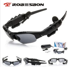 ROBESBON Polarized Bluetooth Headset Sunglasses Cycling Eyewear Glasses Wireless Stereo Music Headphone Mic Handfree Earphone