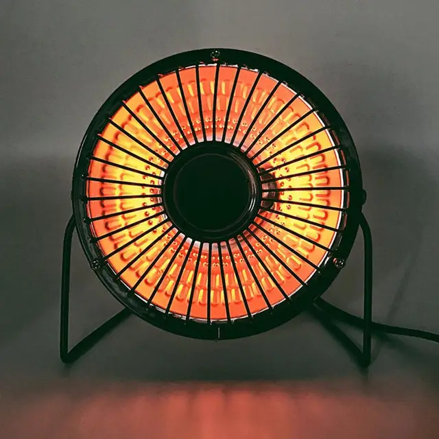 Small Sun Heaters Desktop Round Heaters Cute Warm Fan Home Heater Mini