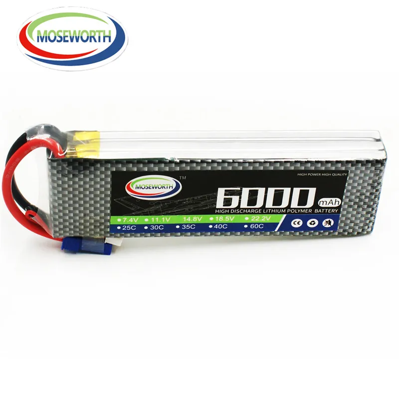 MOSEWORTH RC lipo Battery 2S 7.4V 6000mAh T/XT60 60C lipo batteria for RC modlel Aircraft Quadcopter Helicopter RC Drone AKKU цена MOSEWORTH RC lipo Battery 2S 7.4V 6000mAh T/XT60 60C lipo batteria for RC modlel Aircraft Quadcopter Helicopter RC Drone AKKU цены онлайн