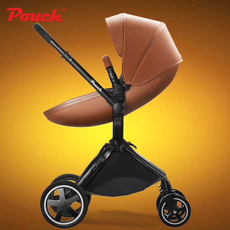 Сумка с высокой точкой обзора пейзаж детская прогулочная коляска подвеска автомобиля свет Надувное колесо детская прогулочная коляска