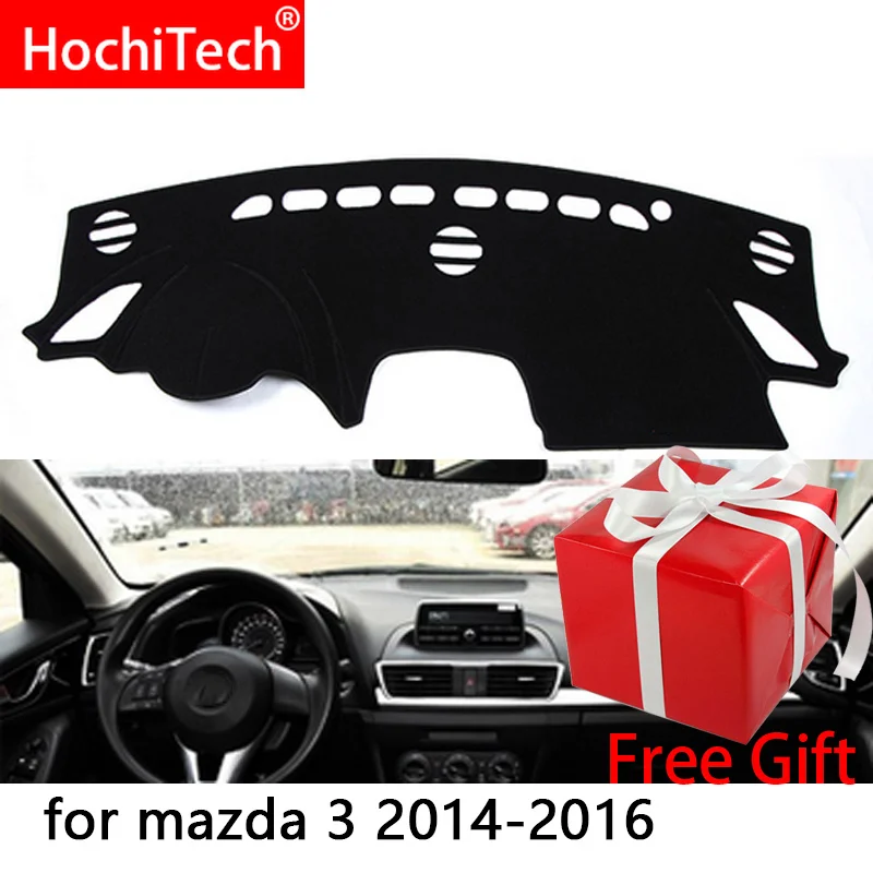 Чехлы на приборную панель для mazda 3 mazda3 M3 2014 2015 2016 2017 правые левые автомобильные