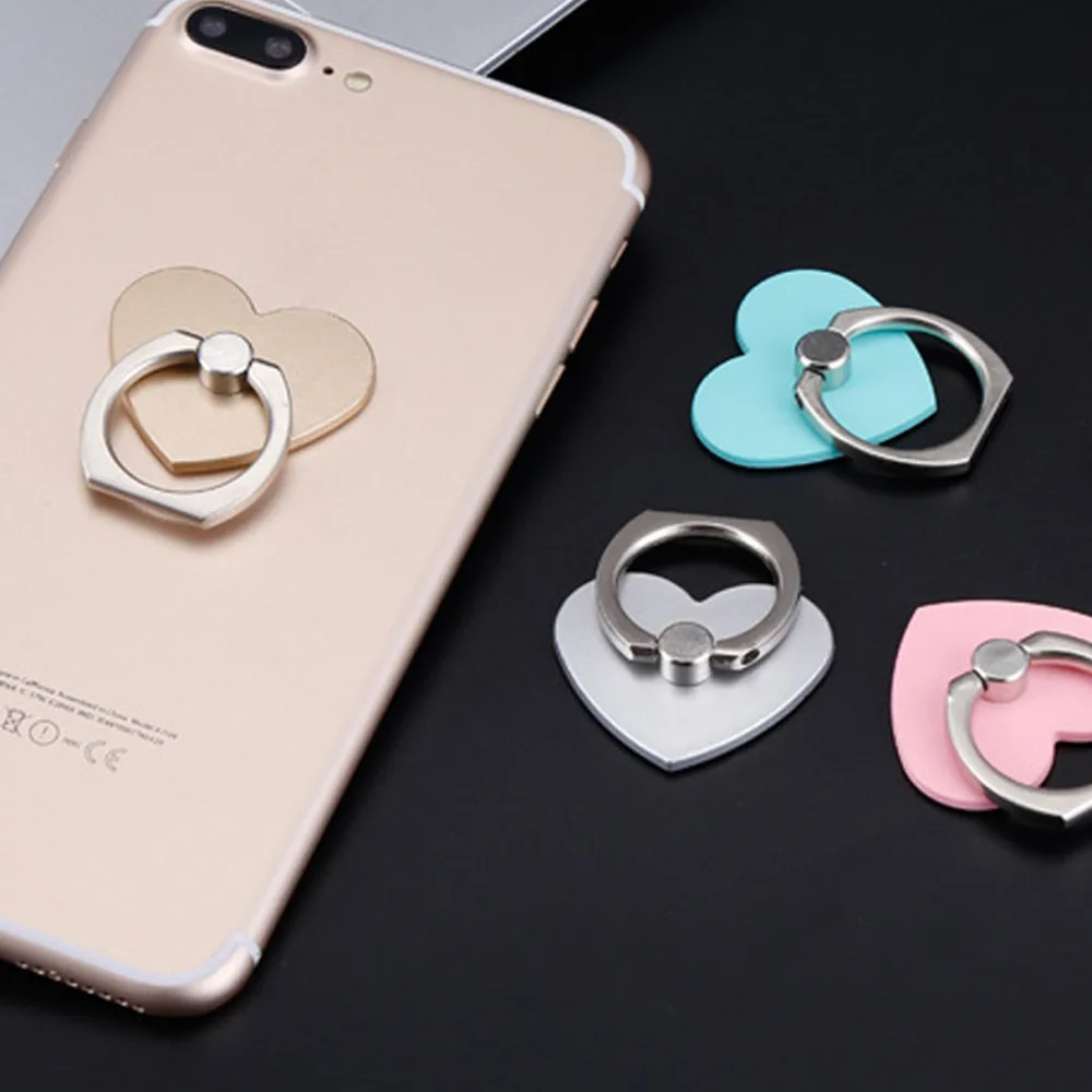 Etmakit Socket fidget Creative Love кольцо в форме сердца для мобильного телефона держатель
