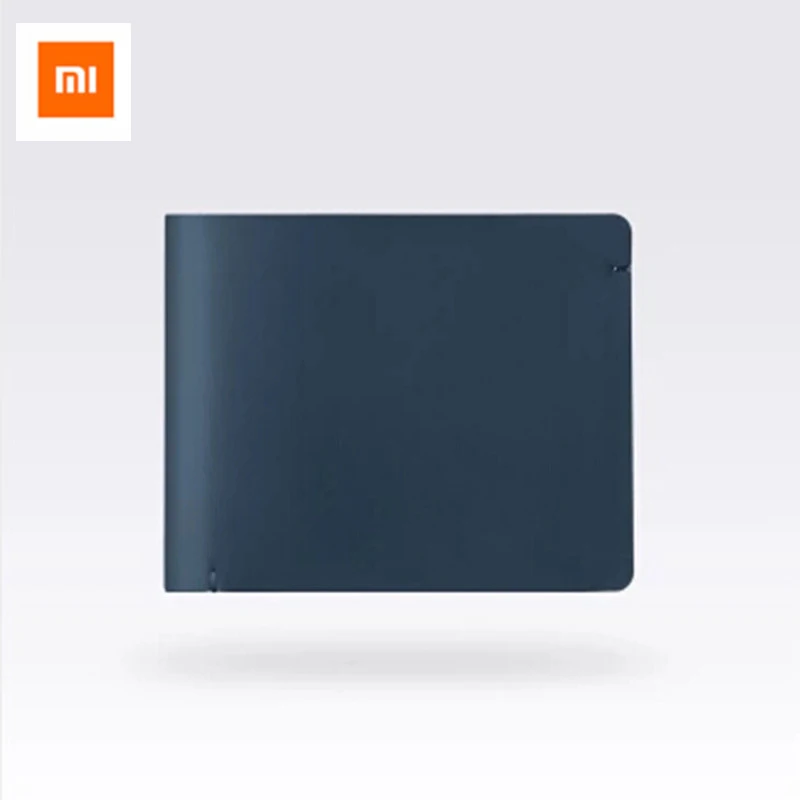 

Xiaomi 90 Men Wallets Anti-theft Anti-information Stolen Soft Leather Fashion Simple Short Purse Stylish Business Wallet