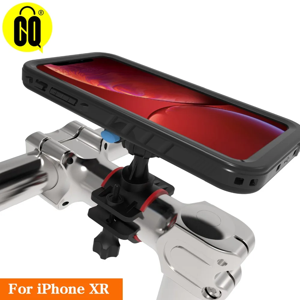 Bike phone holder Motorcycle GPS Handlebar Bicycle phone stand Mount for iPhone XR Shockproof Case 360 Rotate (6)