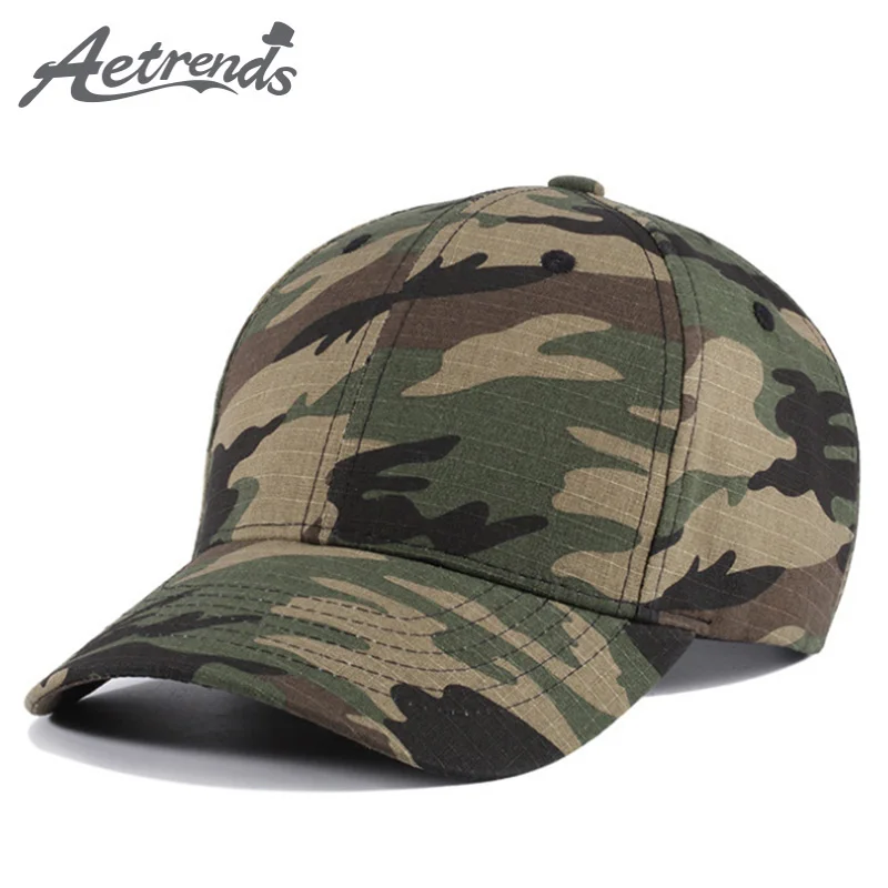 

[AETRENDS] Army Tactical Camouflage Baseball Cap for Men Women Green Camouflage Cap Hat Men Sport Hat Z-6260