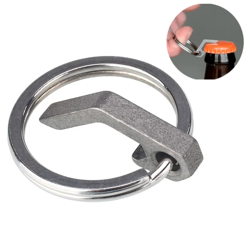 

3 pcs/set EDC Mini Bottle Opener Keychain Tools Outdoor EDC Camping Equipment Pocket Lightweight Tools Mini Outdoor Tools