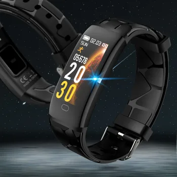 

Bluetooth Silicone Smart Watch Men Women Sports Bracelet Fitness Waterproof GPS Blood Smart Wristband For iPhone Android Phone