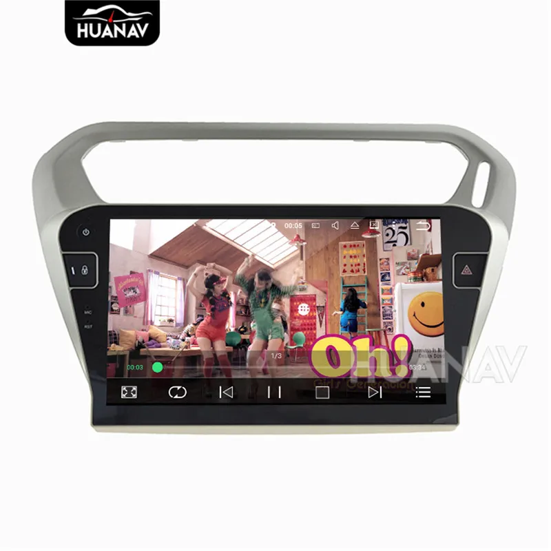 Flash Deal Car DVD player GPS navigation for PEUGEOT 301 2014-2017 For Citroen Elysee 2014-2017 Android8/Android7 Multimedia recoder unit 11