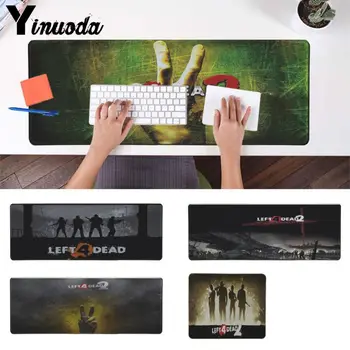 

Yinuoda Beautiful Anime left 4 dead Laptop Gaming Mice Mousepad Notebook Non-Slip professional Rectangle Gaming Mouse Pad anime
