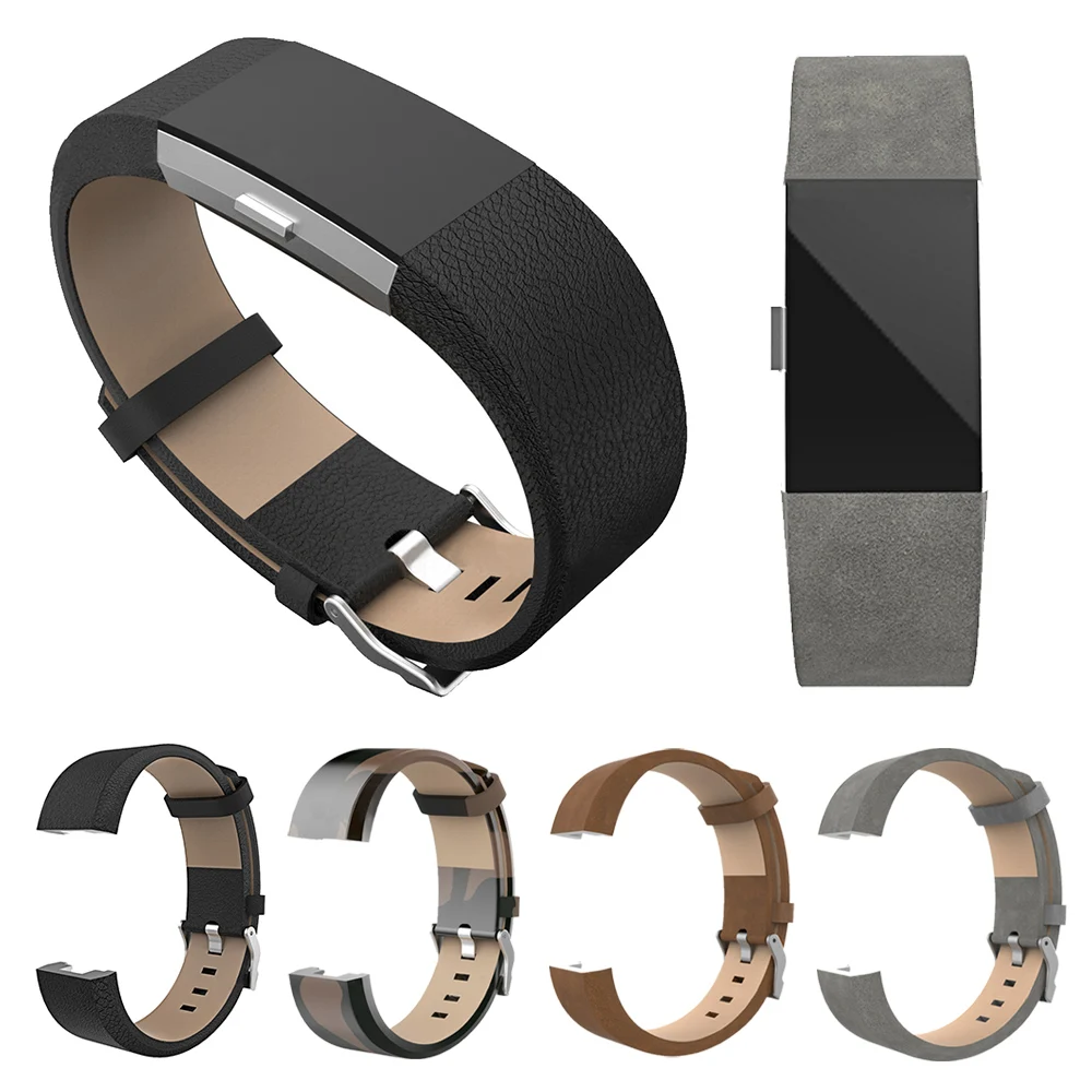 Classic Artificial Cow Leather Adjustable Secure Replacement Watch Bands Strap f