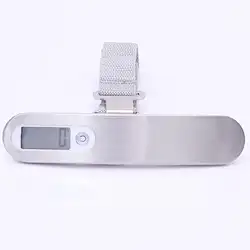 Портативный цифровой Чемодан Scale 110 фунт/50 кг ЖК-дисплей электронный висит карманные весы Вес баланс удержания данных тары авто мощность Off