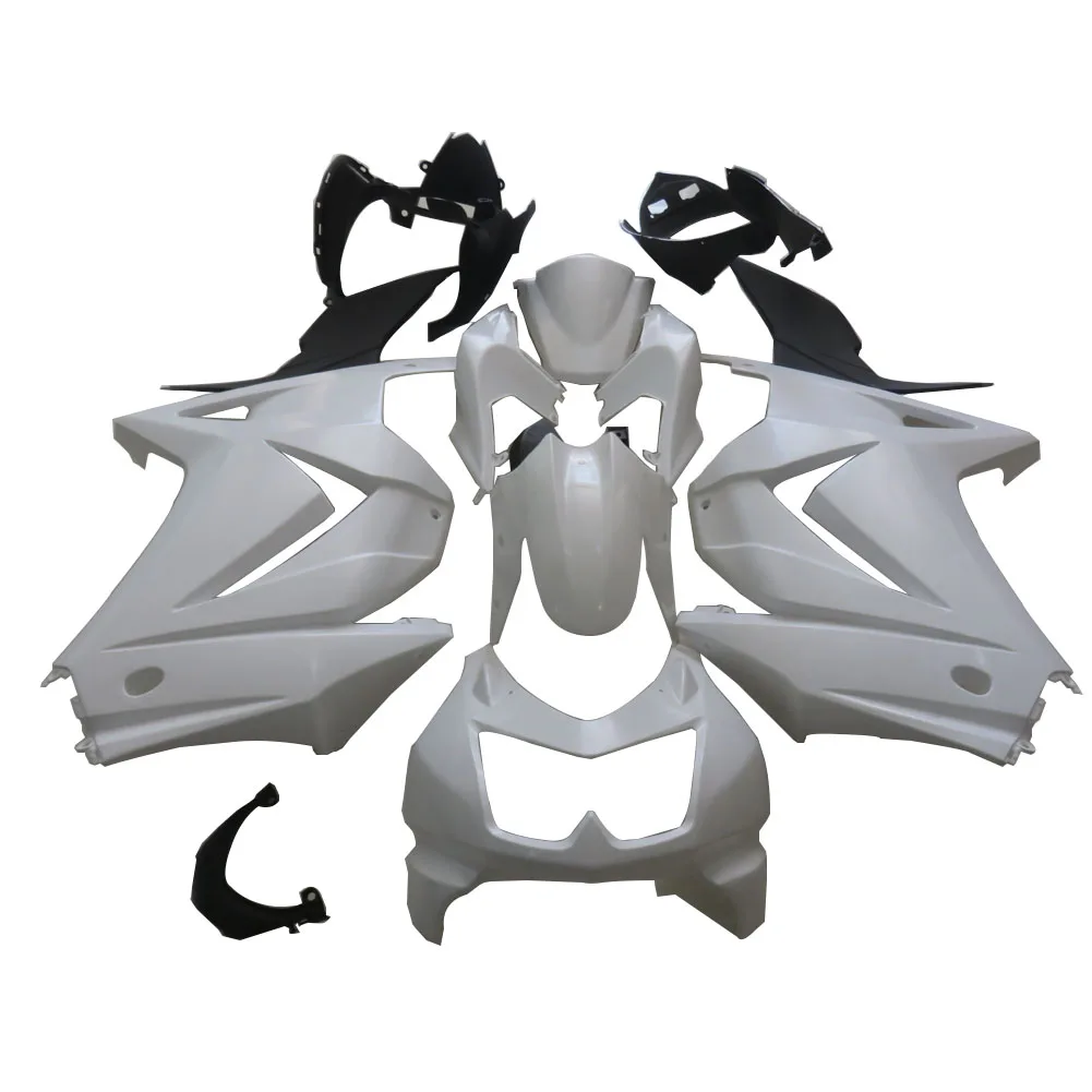 

For Kawasaki Ninja ZX250R EX250R 08-12 Bodywork Fairings Injection Molded Unpainted ZX 250 R EX 250 R 2008 - 2012 2009 2010 2011