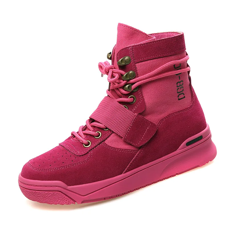 

Air Force No. 2 High uppers shoes Tide 2018 New Leather Boots Korean version of ins canvas Locomotive Martin Boots