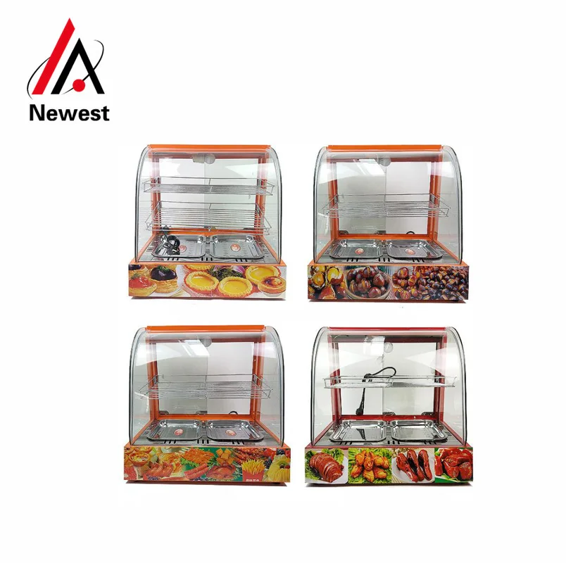 

220V Display Warmer Food Warmer Heat Preservation Showcase