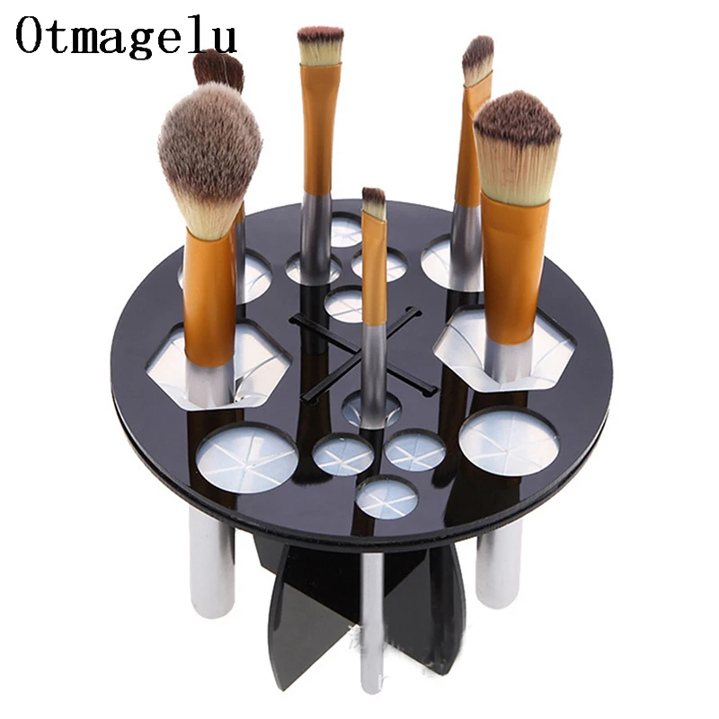 ONNPNNQ Acrylic Makeup Brushes Storage Holder Multifunction Desktop Cosmetic Organizers Basket Safe Small Home Make Up Racks3