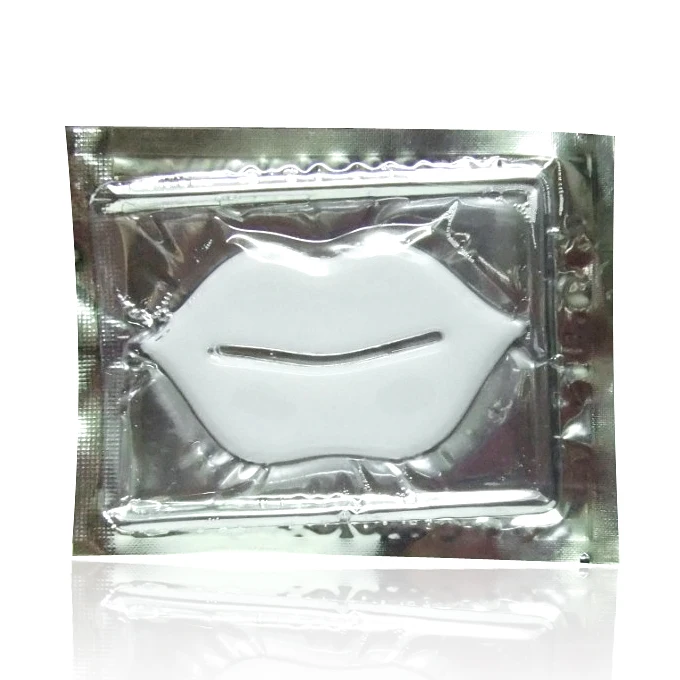 15pcs New Neutral Packing Milky White Collagen Crystal Lip Mask Gel Mask Moisturizing Lip Masks Sheet Patch