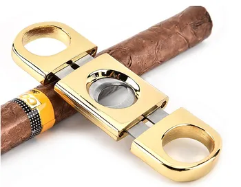 

New 1pcs Cohiba Square Guillotine Cigar Cutter Stainless Steel Knife Cigar scissors ,cigar accessories Cuba c431