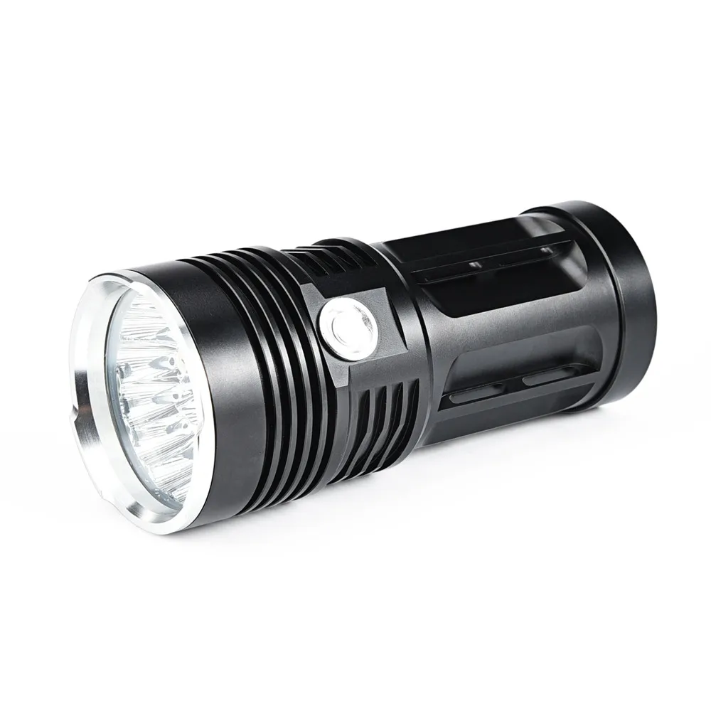 45000лм 18 x XM L T6 светодиодный 4 режима вспышка светильник фонарь 4x18650 охотничий фонарь светодиодный походный рабочий светильник Linterna Lanterna мощный