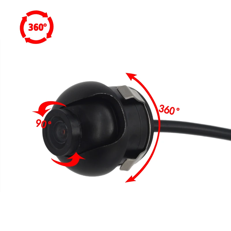 SKYJOYCE Rear View Car Camera Monitor 4.3 HD CCD Reverse Backup Camera 24V 12V Black Silver Auto Rear parking guide Camera LED (3)