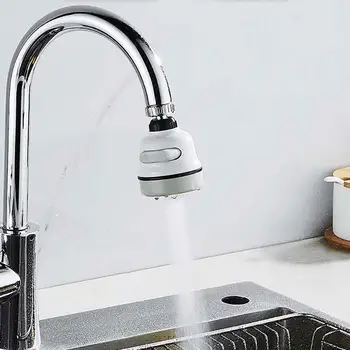 

Kitchen Adjusting Water Saving 360 Rotate Faucet Nozzle Water Filter Rotary Shower Faucet Nozzle Head Anti-Splash Accessories
