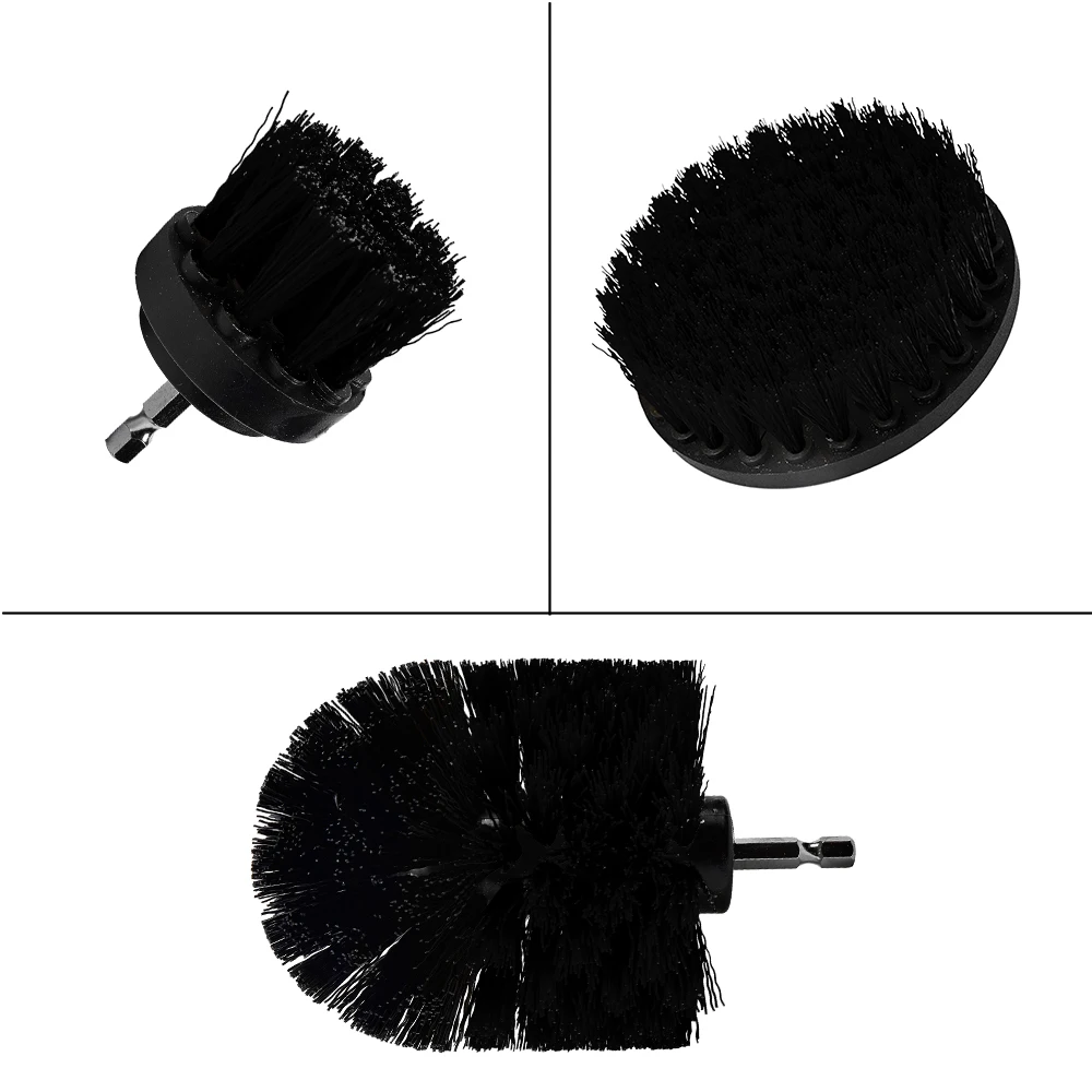 3 pcs/set Power Scrubber Brush Drill Brush Clean for Bathroom Surface Tub Shower Tile Grout Cordless Power Scrub Cleaning Black 3 pcs/set Power Scrubber Brush Drill Brush Clean for Bathroom Surface Tub Shower Tile Grout Cordless Power Scrub Cleaning Black
