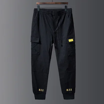 

Men's Plus Size 6XL7xl 8xl Cargo Pants Men Casual Pockets Pants Male joggers Streetwear Trousers Straight Trousers streetwear