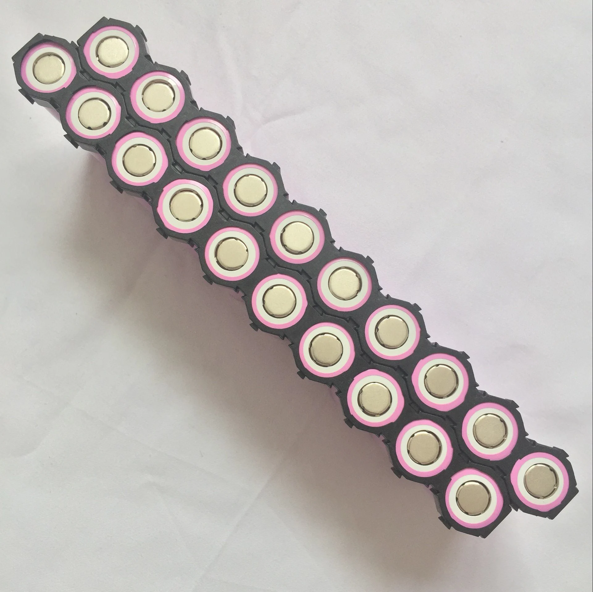 100pcs /lot 10 Series Cylindrical 18650 lithium ion battery holder for Electric Bicycle
