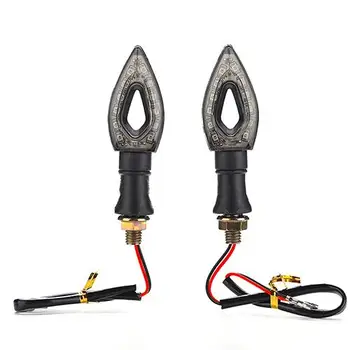 

2pcs Universal Motorcycle Bike 12 LED Turn Signal Blinker Safety Indicator Bulb