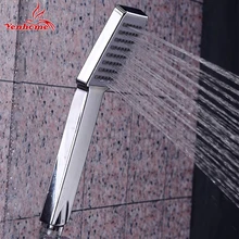 Bathroom Shower Head / Bracket / Shower Hose Water Saving ABS With Chrome Handheld High Pressure Shower Head Bathroom Accesories