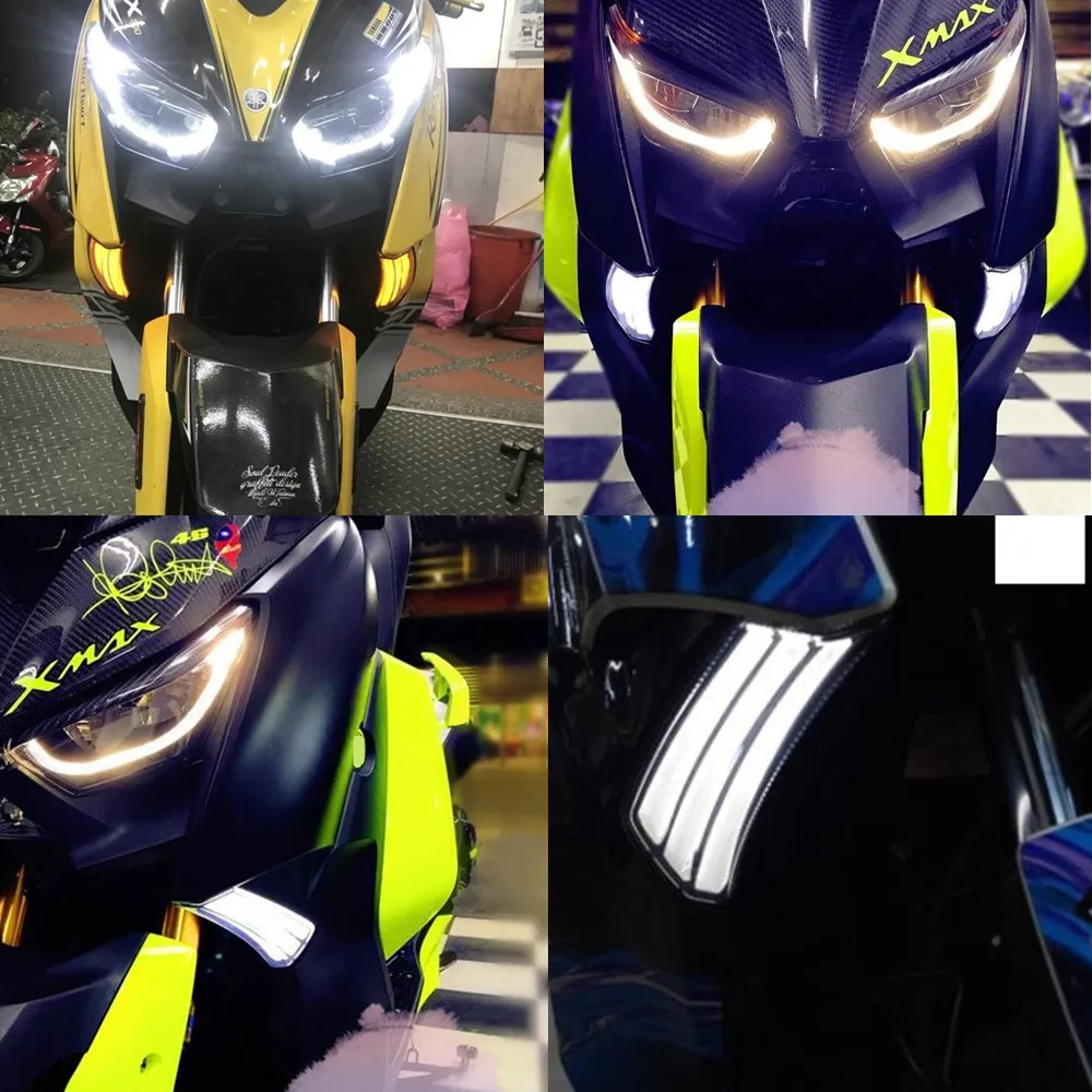 

Modified Motorcycle Parts xmax Turn Signals Turning Light LED Turnlamp Yellow Winker Light for YAMAHA XMAX 250 XMAX300 2017 2018