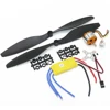 6 ensemble/lot A2212 1000KV 2200KV A2208 moteur sans balais + 30A ESC + 1045 hélice Quad-Rotor ensemble pour avion RC Multicopter ► Photo 2/6