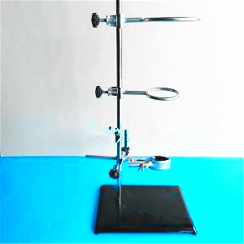 1Set Iron Support With Clamp Clip in Laboratory Distilling Stand School supplies