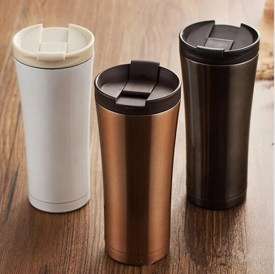 Hot Koop 350Ml Dubbele Muur Roestvrij Staal Auto Cup Thermos Vacuüm