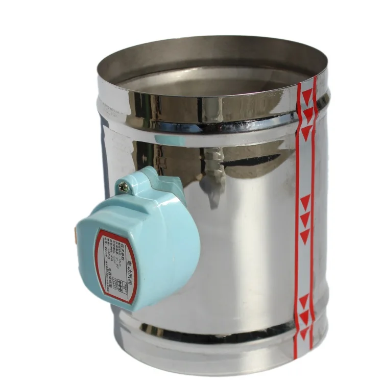 100mm stainless steel air damper valve HVAC electric air duct motorized damper for 4 100mm stainless steel air damper valve HVAC electric air duct motorized damper for 4