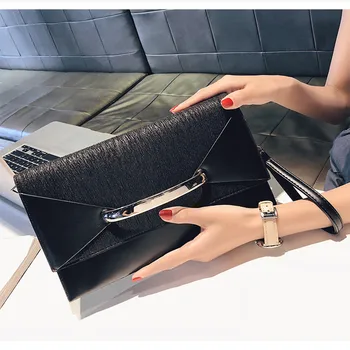

Women's Bag 2019 New Type Women's Single Shoulder Bag Cross Square Handbag Personality Fashion Envelope Handbag