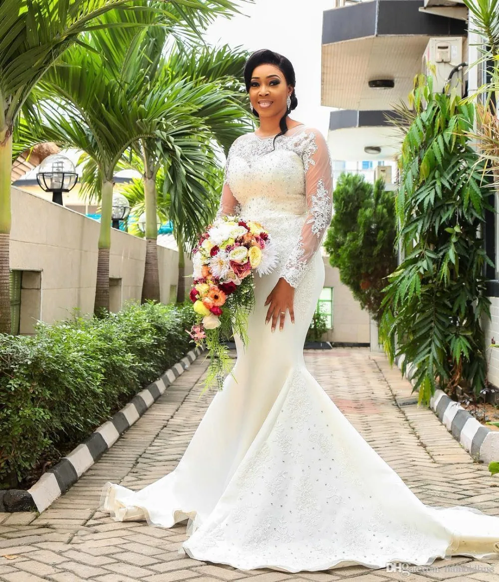 luxury-vintage-lace-mermaid-wedding-dresses (2)