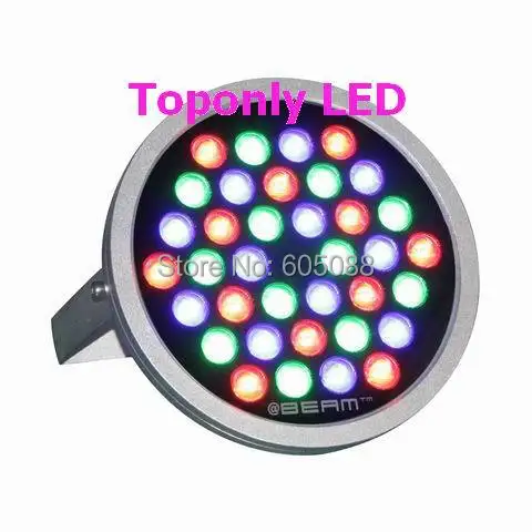 36w Edison rgb led wall washer lamp IP67 waterproof round flooding light DC24V compatible with normal RGB&ampDMX512 controllers | Лампы и