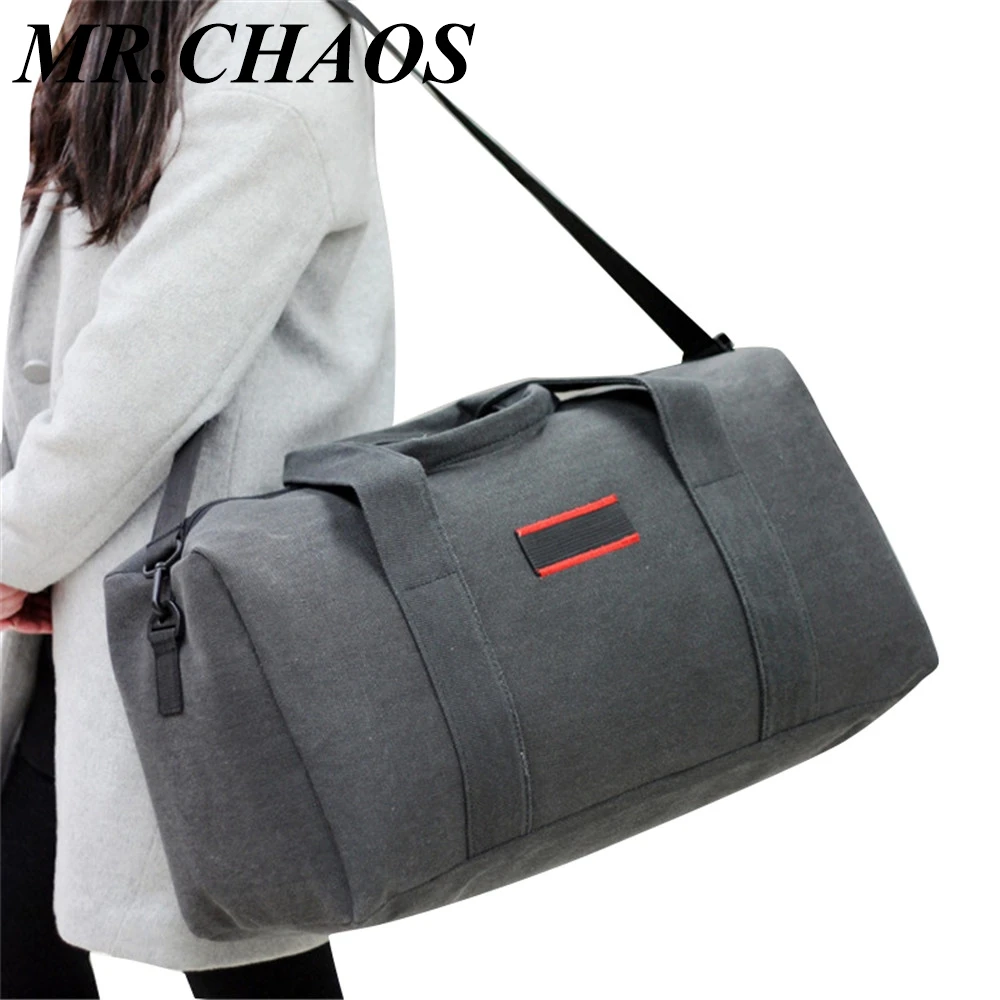 

2019 Canvas Travel Bag Weekend Bag Large Capacity Overnight Bag shoulder Men Waterproof messenger bags Women Travel Tote