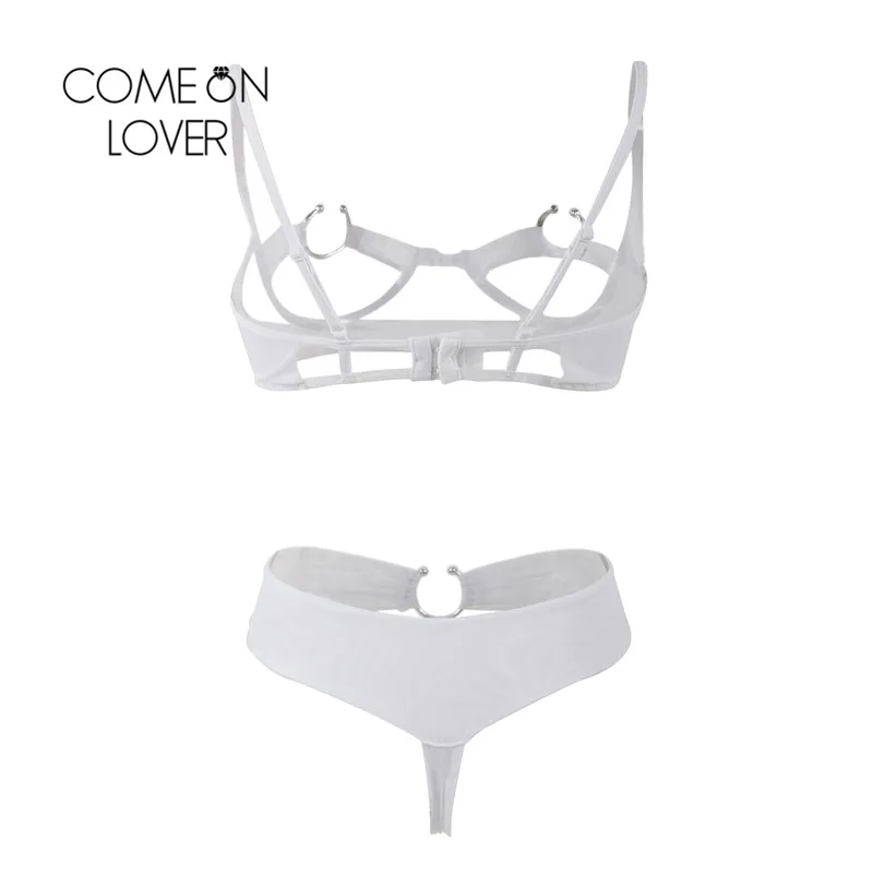 Comeonlover Sexy Lingerie Hot Erotic Lace Babydoll Pajamas Exotic Open Bra Underwear Suit Open Cup Erotic Bra+G string RI70081 Comeonlover Sexy Lingerie Hot Erotic Lace Babydoll Pajamas Exotic Open Bra Underwear Suit Open Cup Erotic Bra+G string RI70081