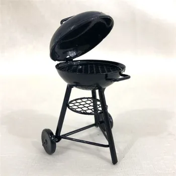 

1:12 Dollhouse Miniature Furniture Room Kitchen Utensils Garden BBQ Oven Grill