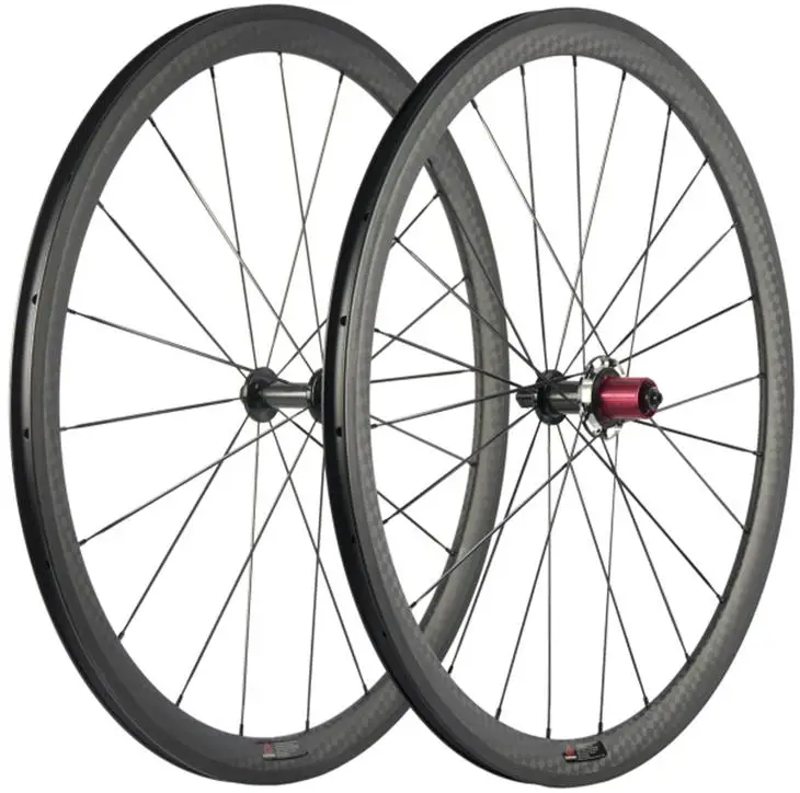 

38mm 25mm width U-shape 700c Carbon road bike bicycle wheels R36 straight pull 12K weave clincher/tubular/tubuless XDB available