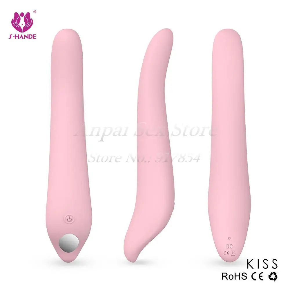S hand USB заряженный мощный 9 скоростной вибратор для точки G Стимулятор клитора