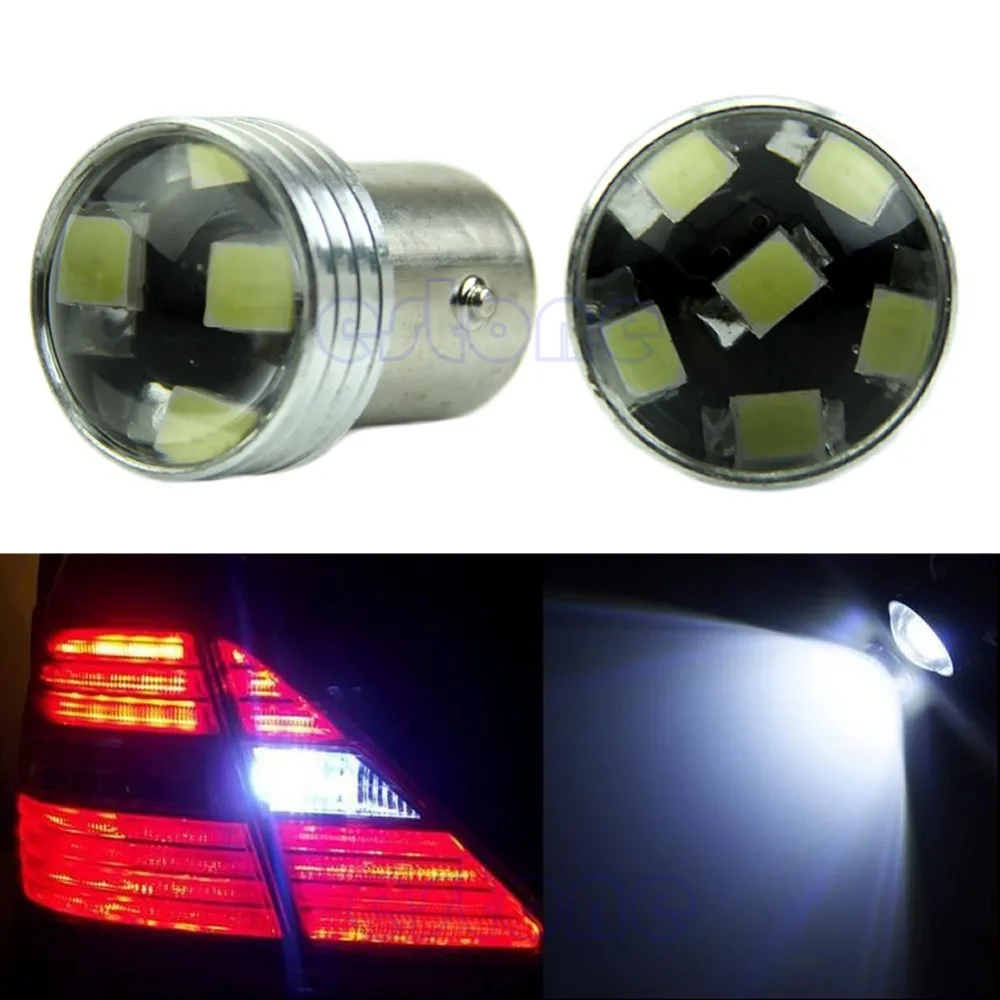 Светодиодная лампа проектора высокой мощности 1156 P21W 6 2835 SMD резервный белый свет